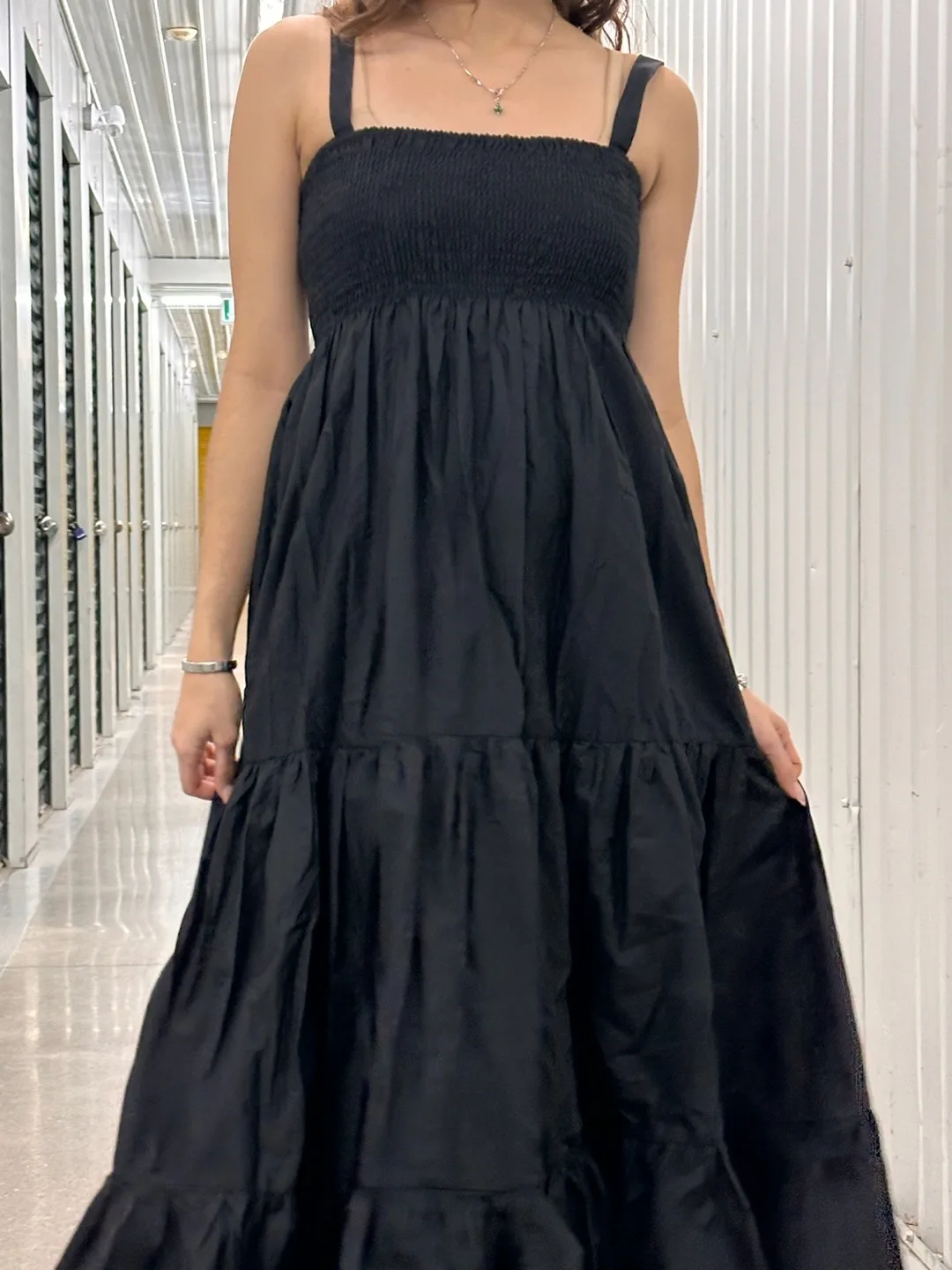 Black Maxi Dress - Size M thumbnail