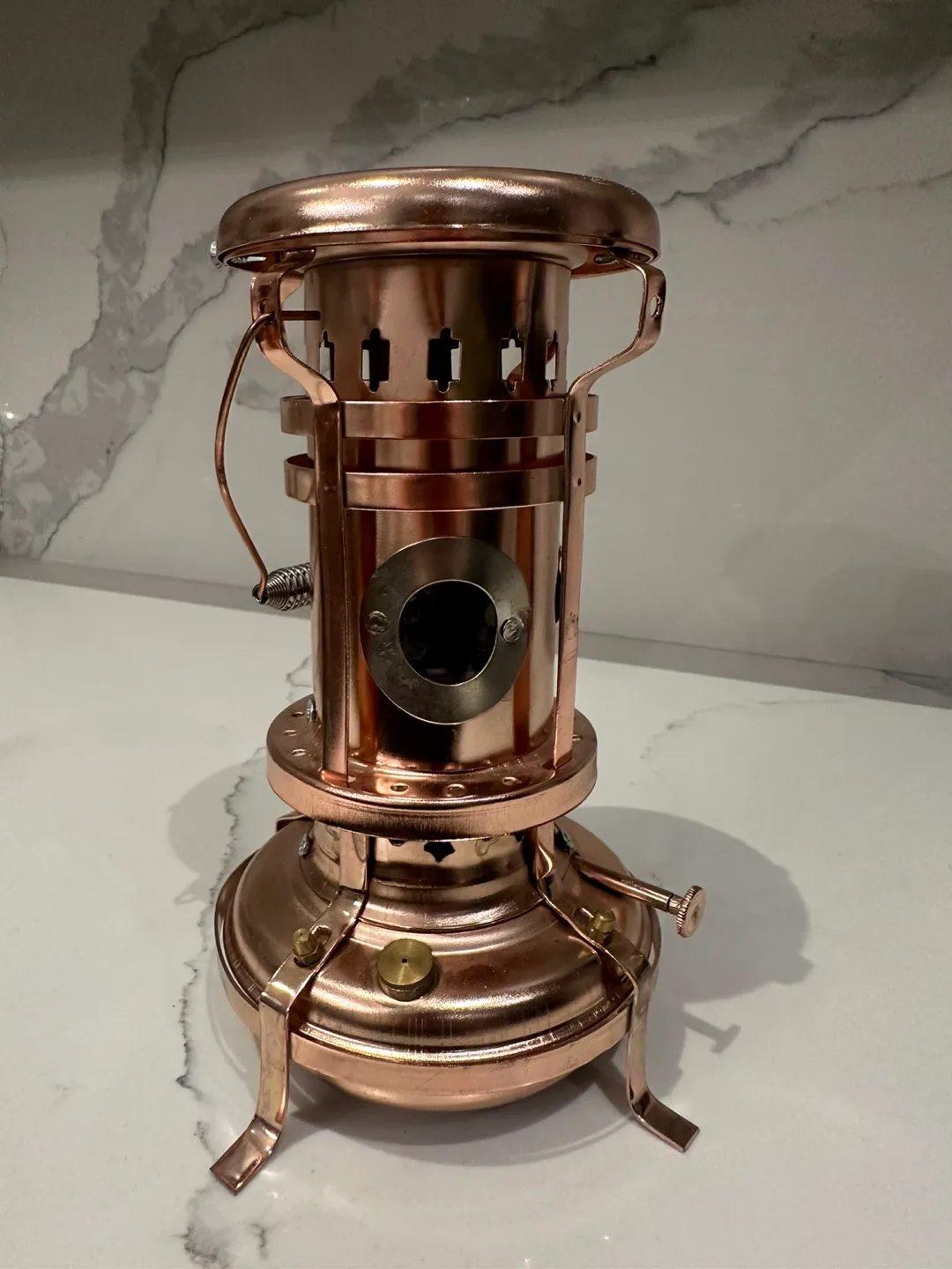 Vintage Copper Oil Lamp image indicator(2)