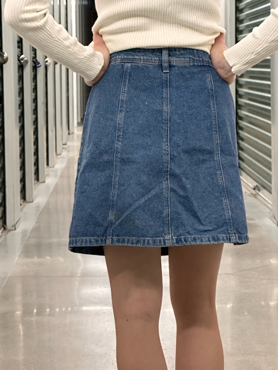 H&M Divided Denim Mini Skirt - photo 2