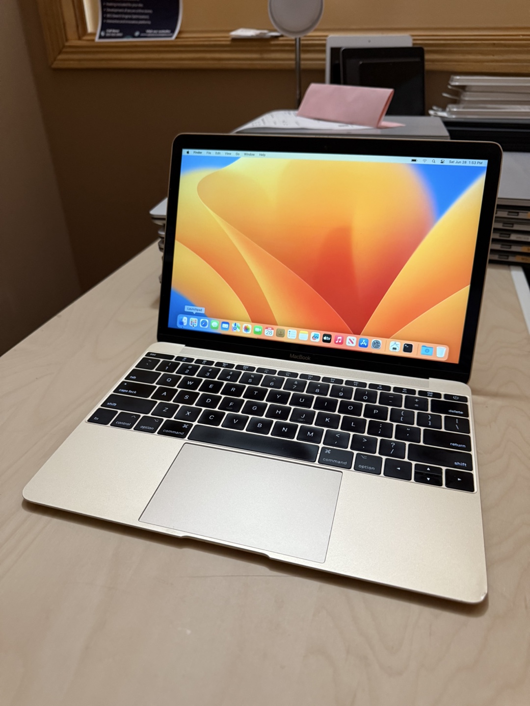 ‎‏MacBook Retina Core i7 2017 Slim  Golden Color - photo 3