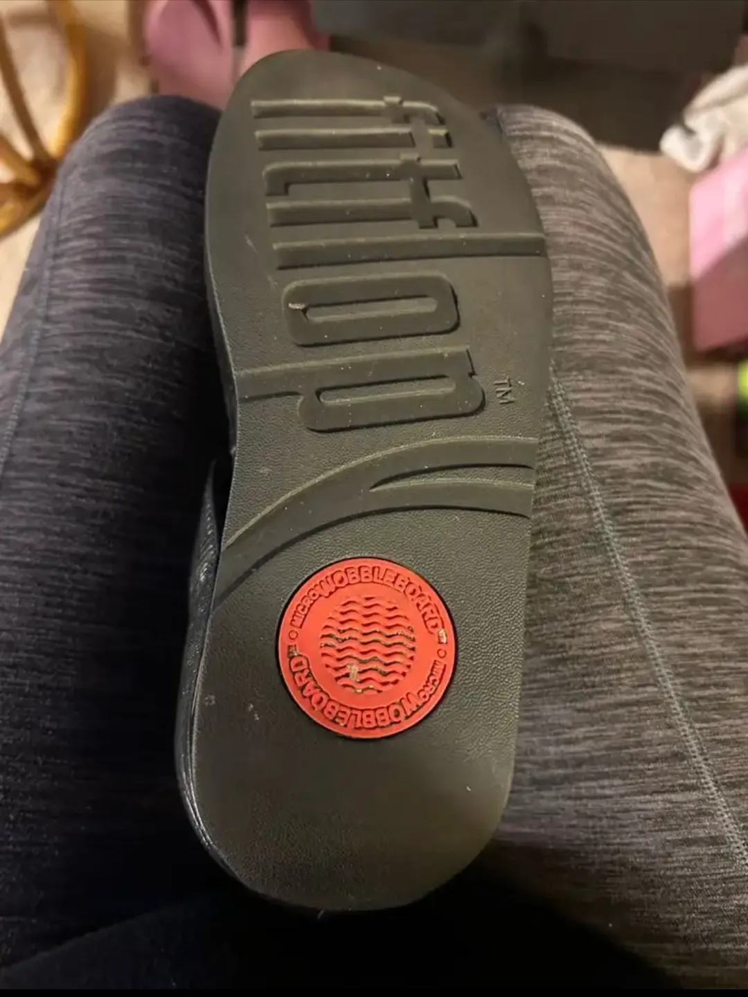 Fitflop Black Beaded Flip Flops image indicator(2)