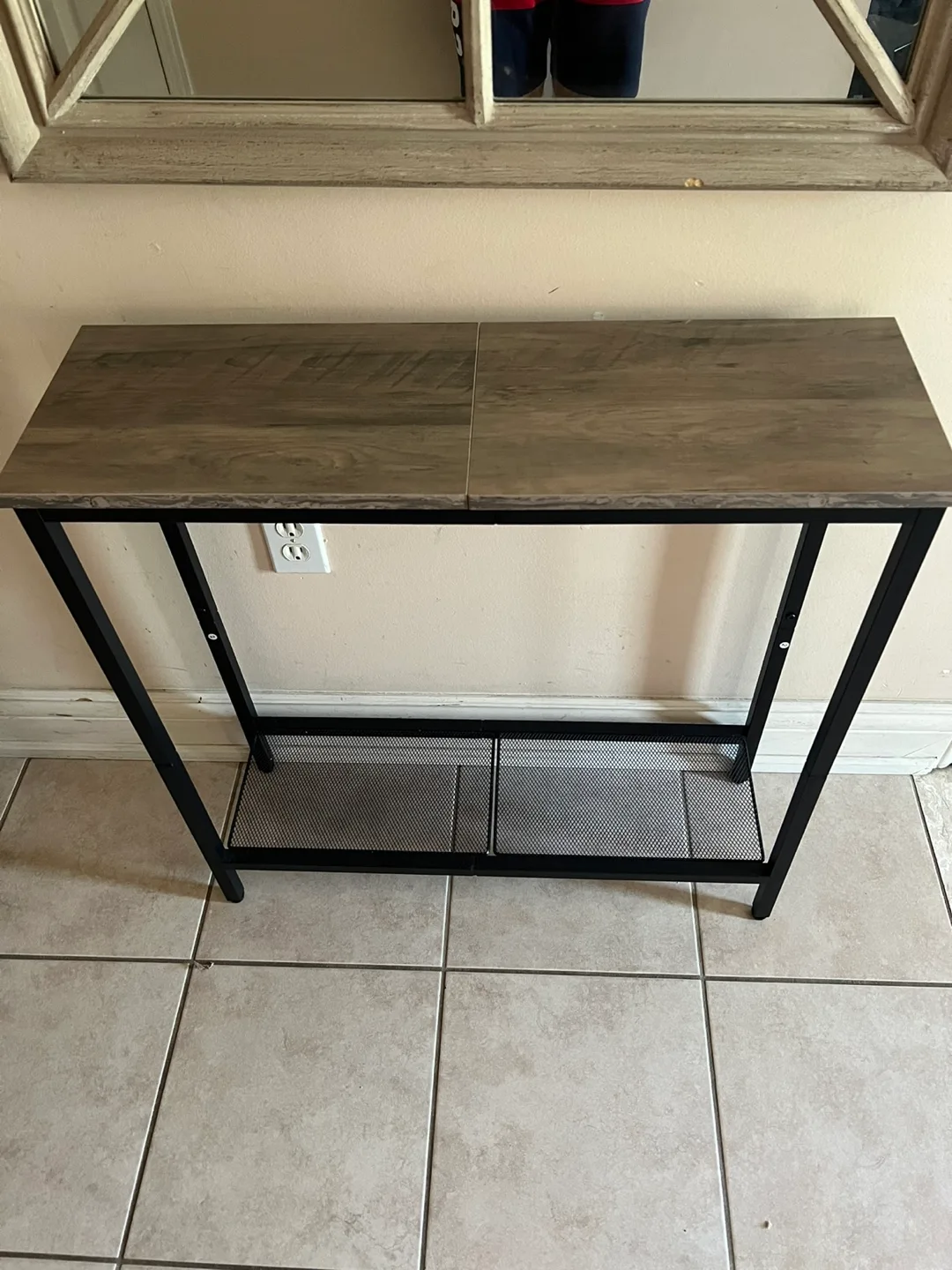 Console Table - Wood and Metal thumbnail