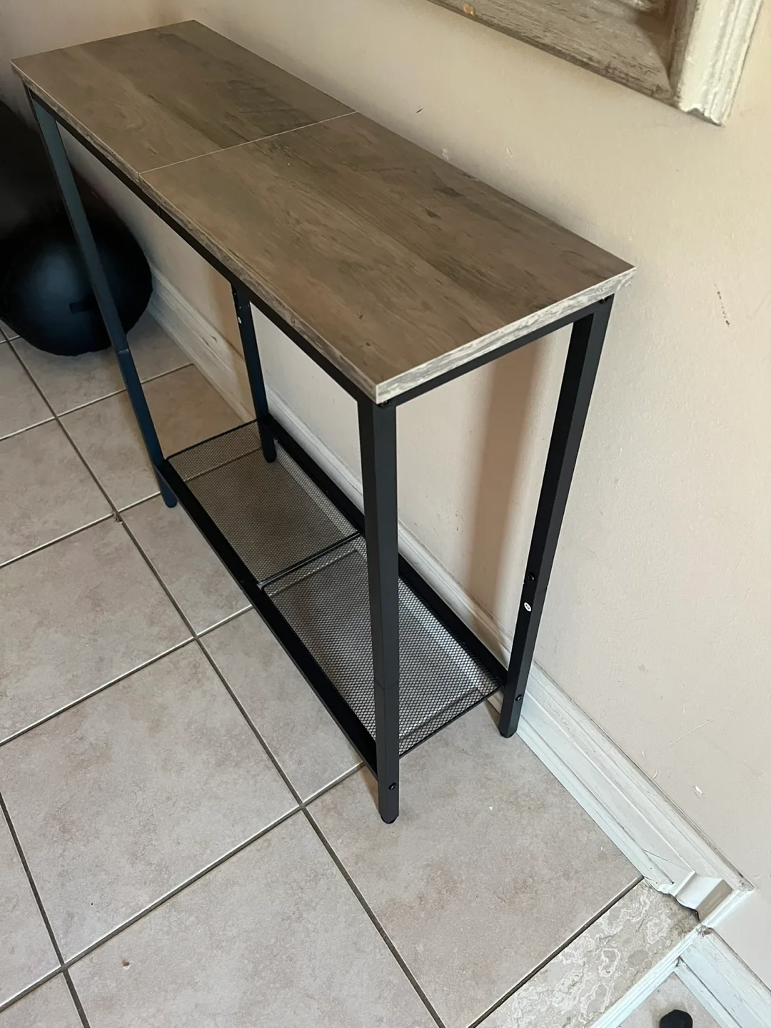 Console Table - Wood and Metal image indicator(3)