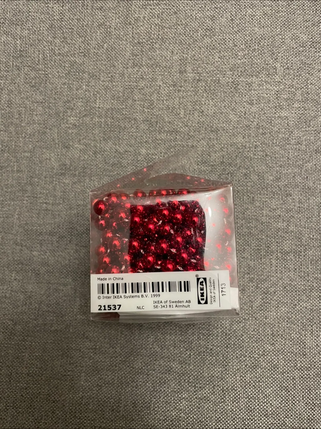 IKEA Red Beaded Garland 🇨🇦🍁 thumbnail