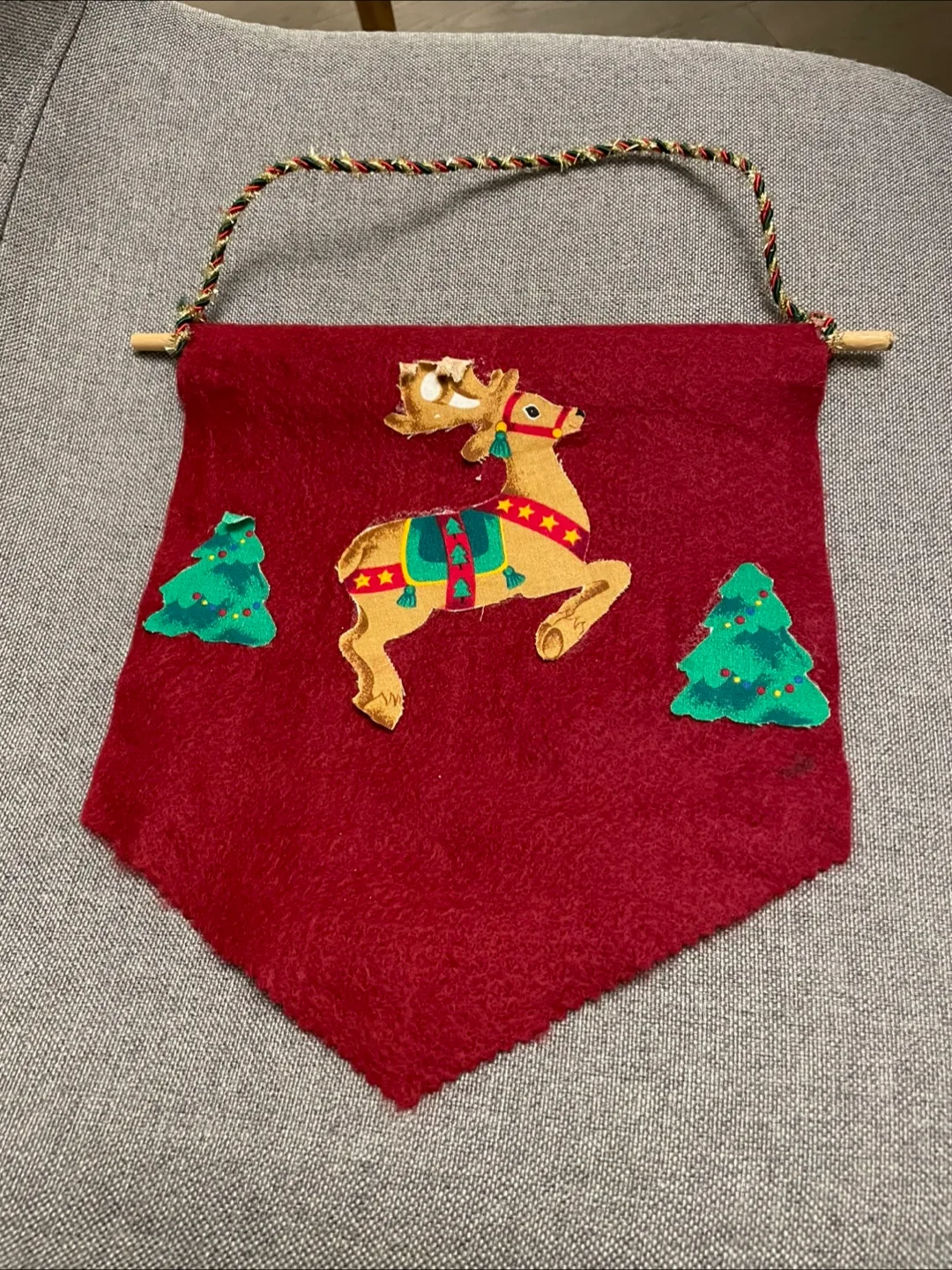 Reindeer Christmas Wall Hanging 🇨🇦🍁 thumbnail