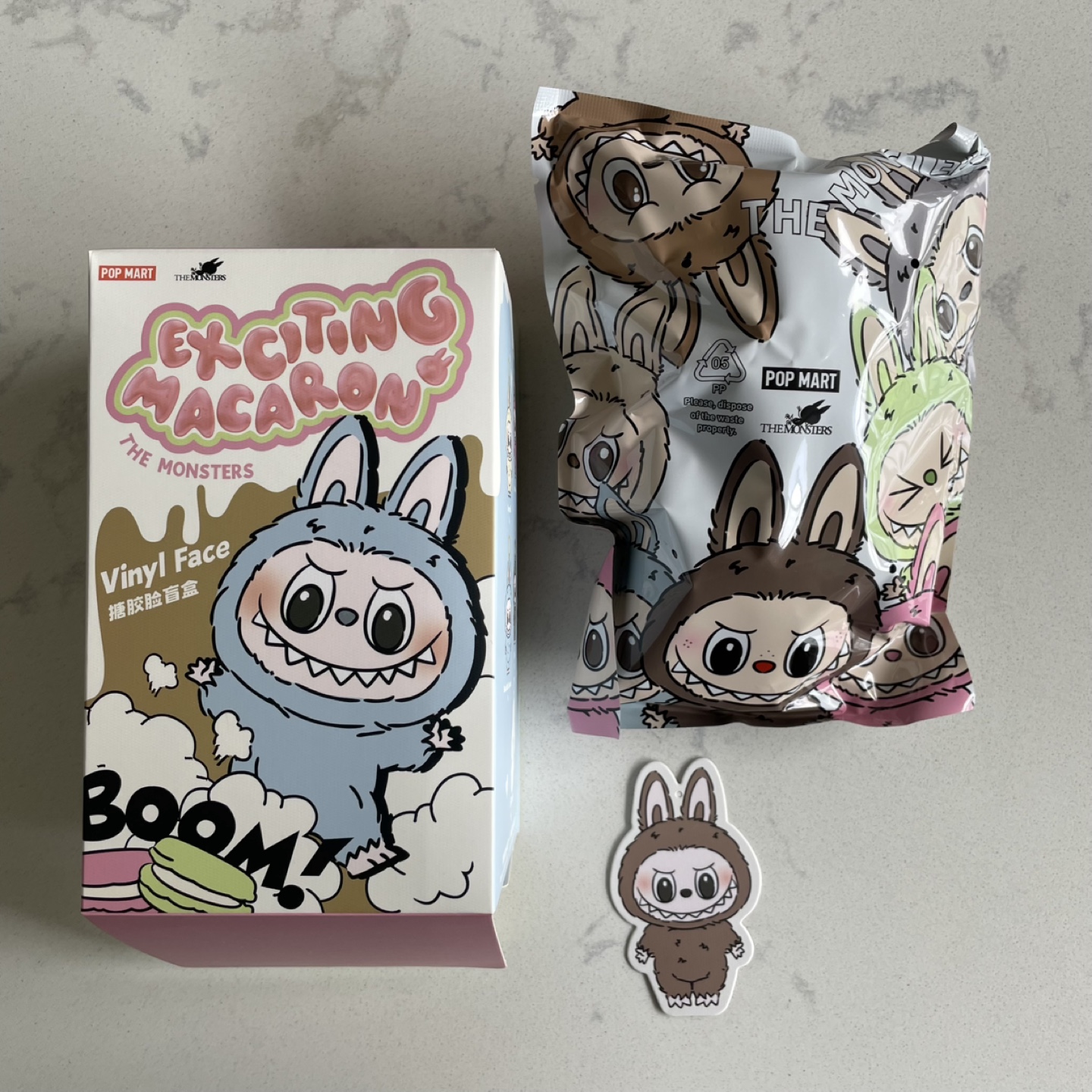 BNIB Labubu, Toffee (Macaron set) - purchased from Popmart HK