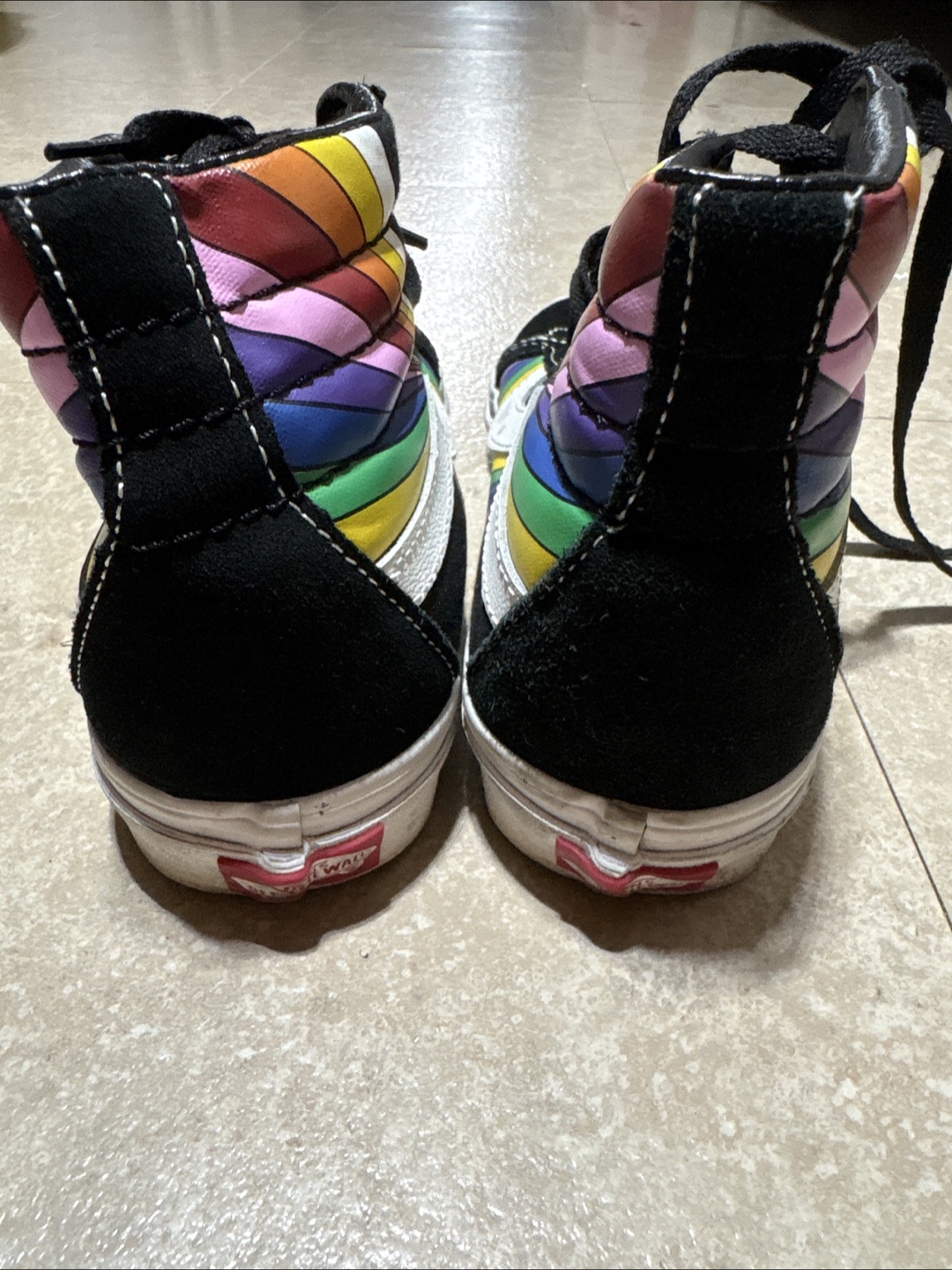 Vans Sk8-Hi Rainbow Shoes - Men's 5 / Women's 6.5 - photo 3