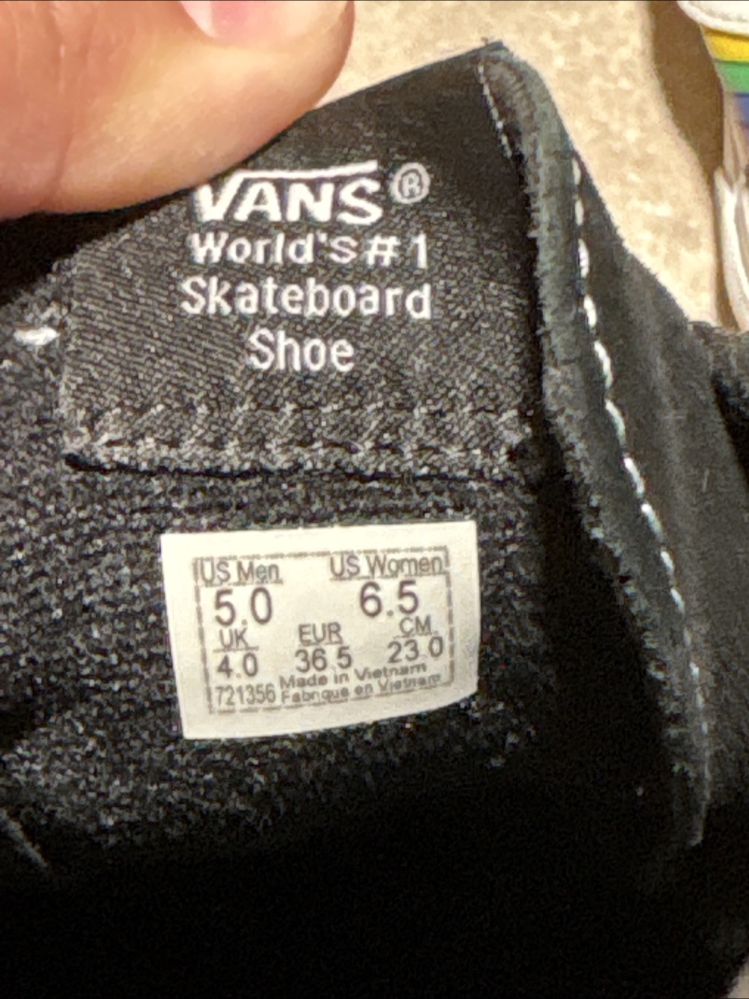 Vans Sk8-Hi Rainbow Shoes - Men's 5 / Women's 6.5 - photo 4