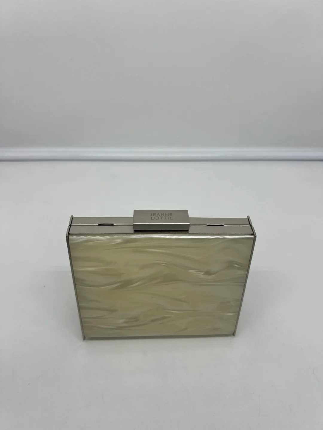 Jeanne Lottie Vintage Hard Shell Clutch thumbnail