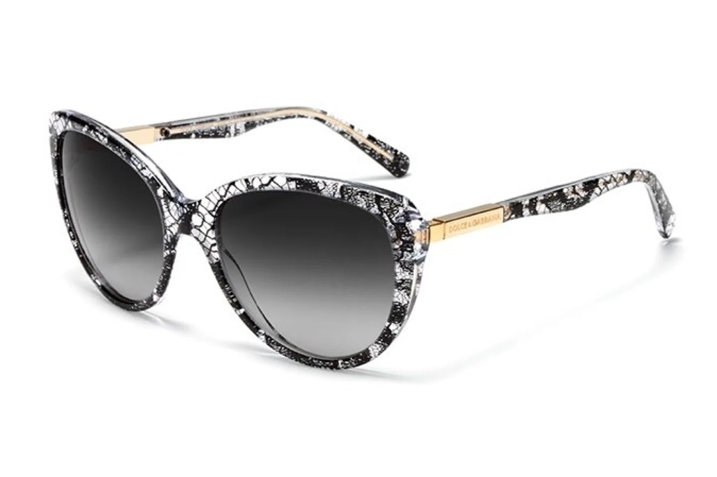 Dolce & Gabbana DG4175 Black Chantilly Lace Sunglaases thumbnail