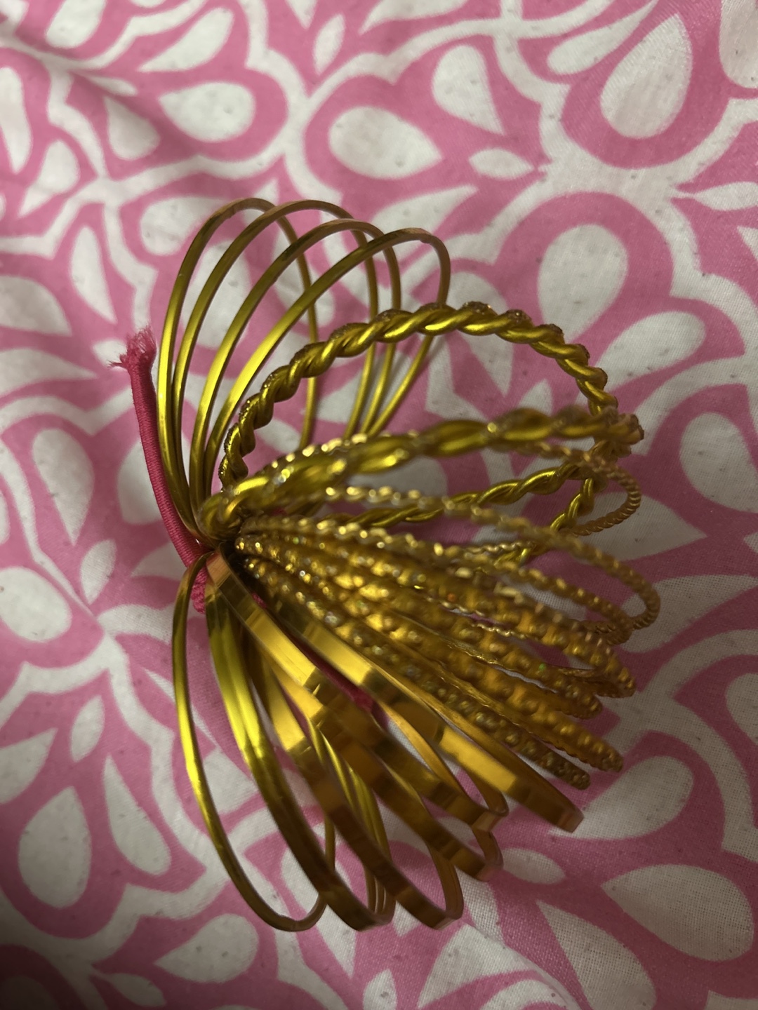 Gold Bangles Set - photo 4