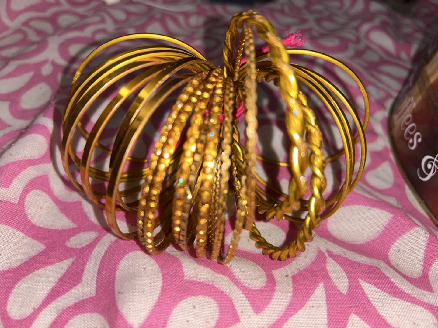 Gold Bangles Set - photo 3