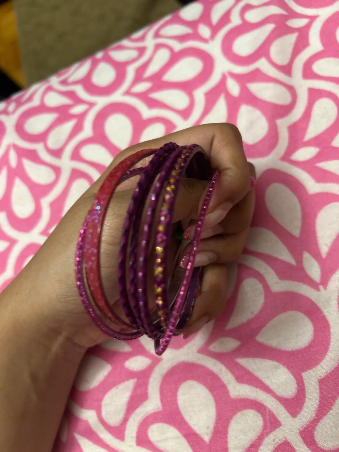 Set of Purple Bangles thumbnail