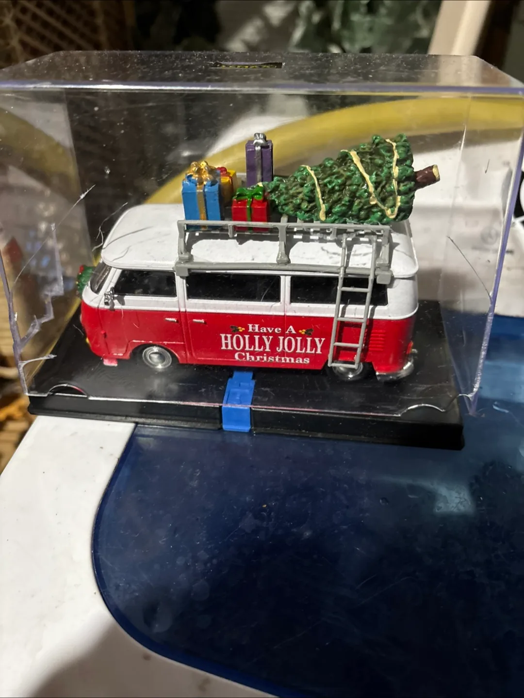 VW Bus Christmas Ornament thumbnail