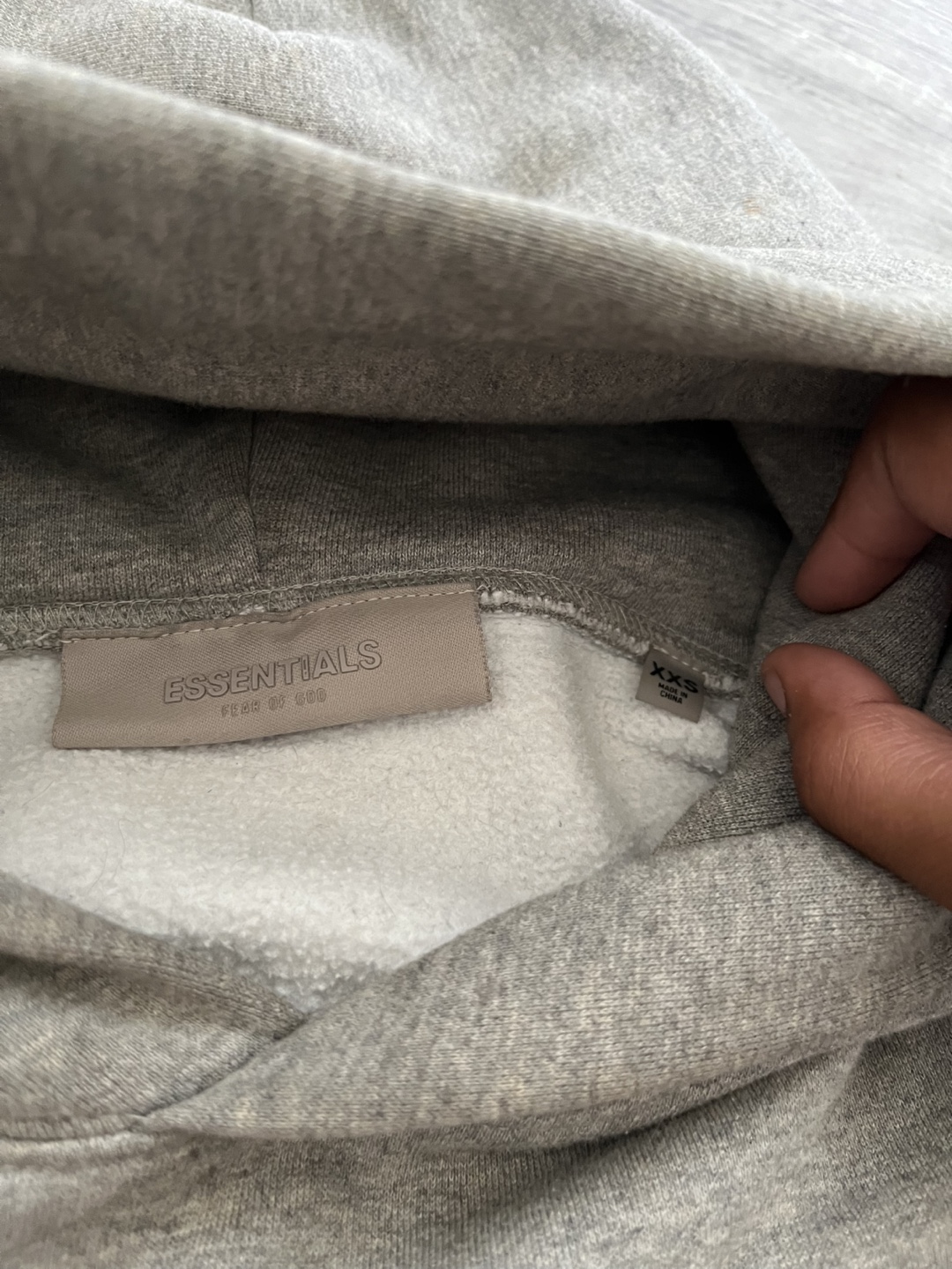 Essentials Fear of God Hoodie - Size XXS - photo 4
