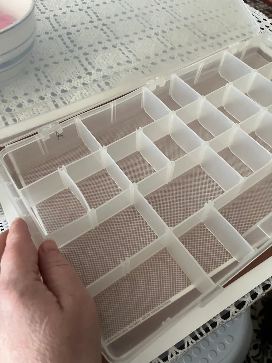 Clear Plastic Storage Box -New - 2 available image indicator(2)