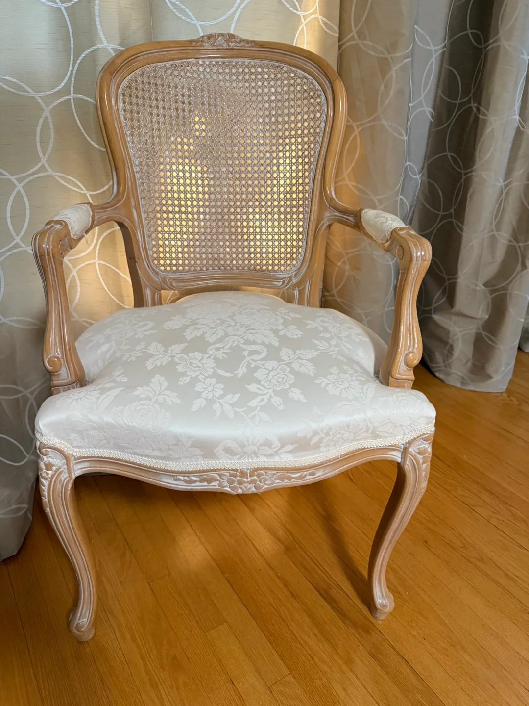 Vintage Style Cane Back Chair thumbnail