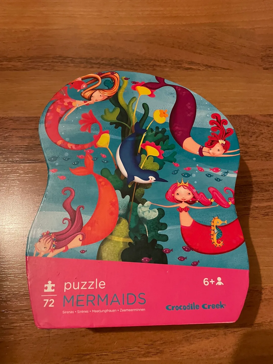 Crocodile Creek Mermaids Puzzle 72 Pieces 6+ thumbnail