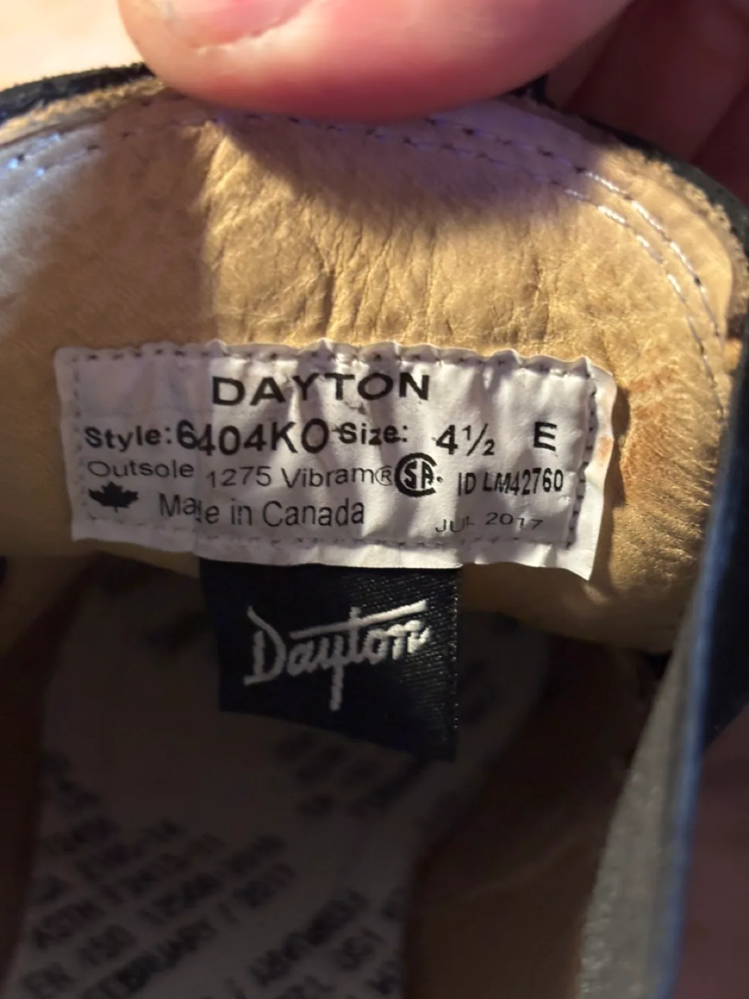 Dayton Swen-Flex Boots - Size 4.5 image indicator(3)