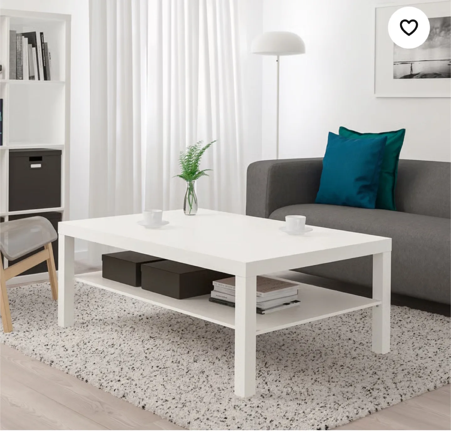 IKEA Lack White Coffee Table thumbnail