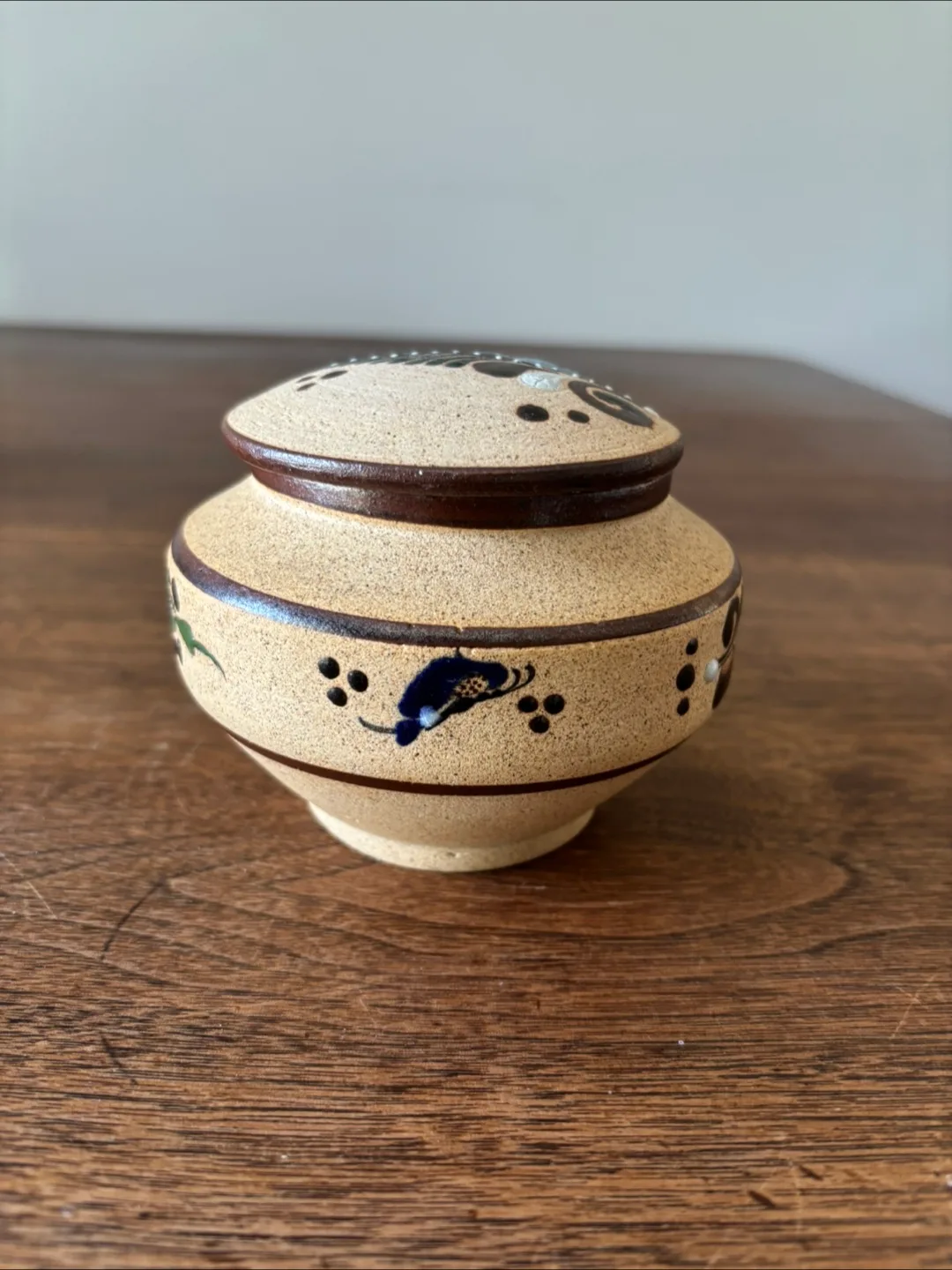 Mexican Pottery Trinket Container image indicator(6)