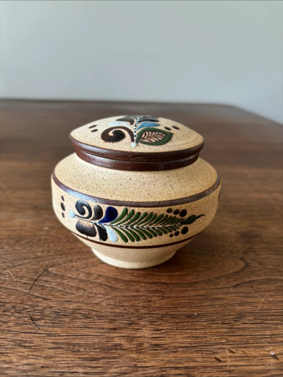 Mexican Pottery Trinket Container image indicator(5)
