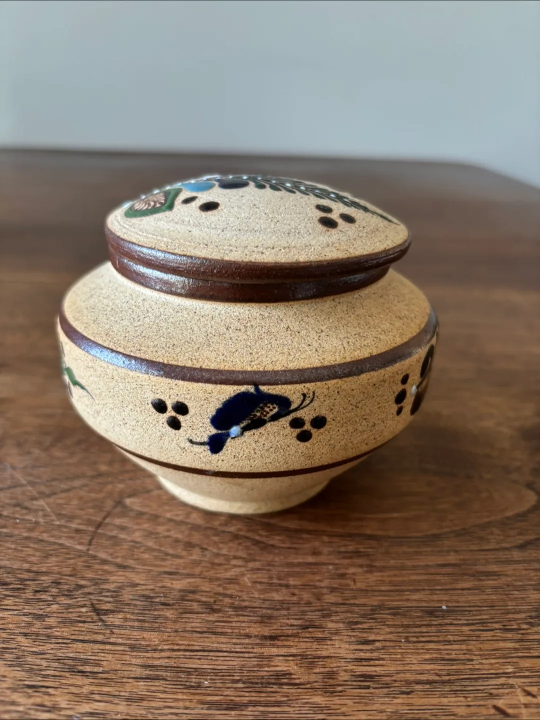 Mexican Pottery Trinket Container image indicator(4)