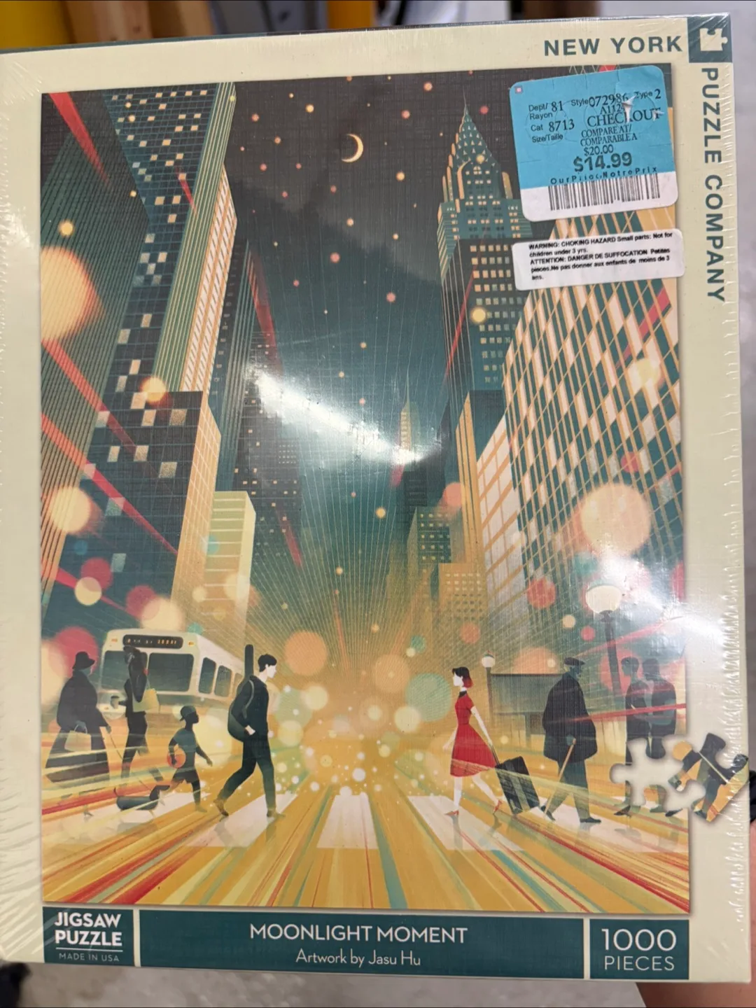 New York Puzzle Co. Moonlight Moment 1000pc Puzzle thumbnail