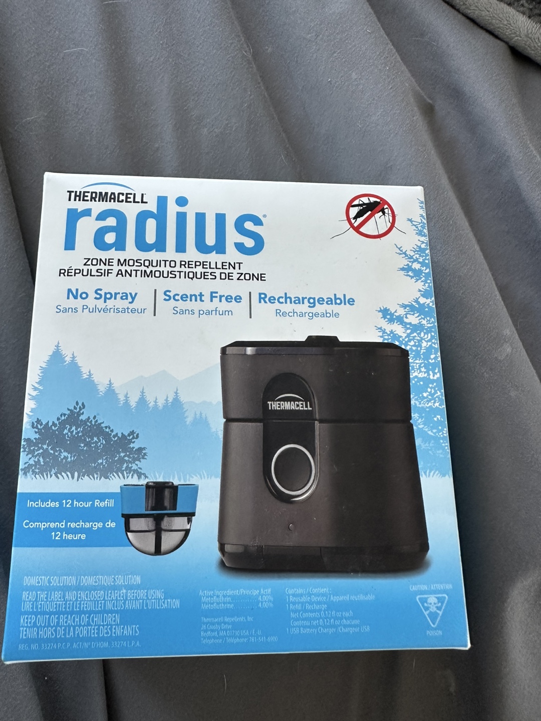 Thermacell Radius Zone Mosquito Repellent - New - photo 2