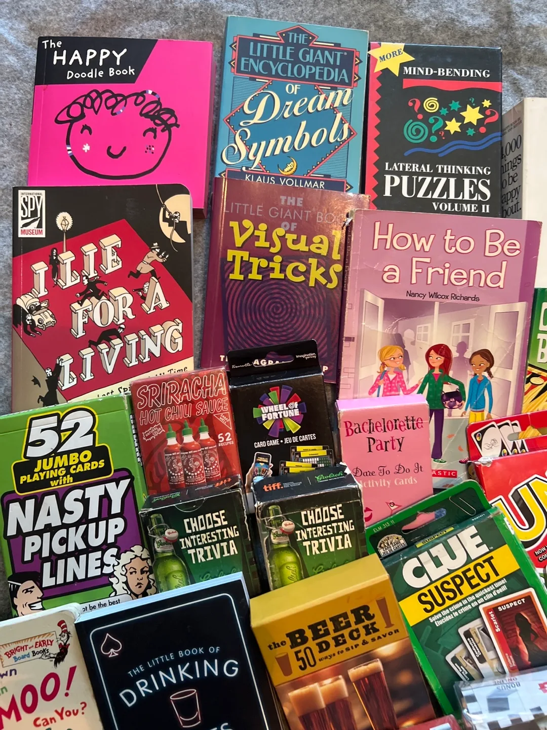 Mixed Lot of  MINI Books and Games image indicator(2)