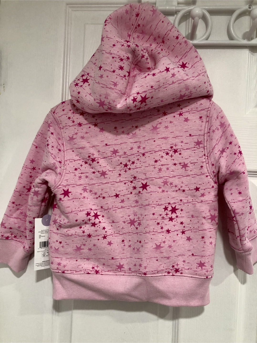 George 2T Pink Star Hoodie - photo 2
