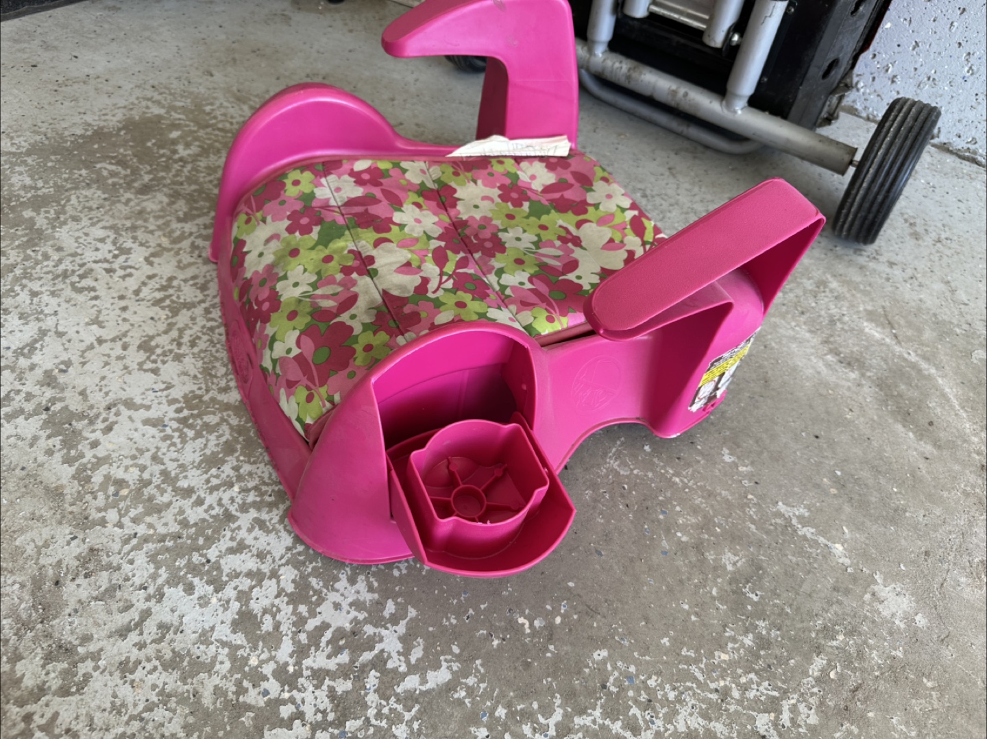 Pink Graco Backless Booster Car Seat Girls