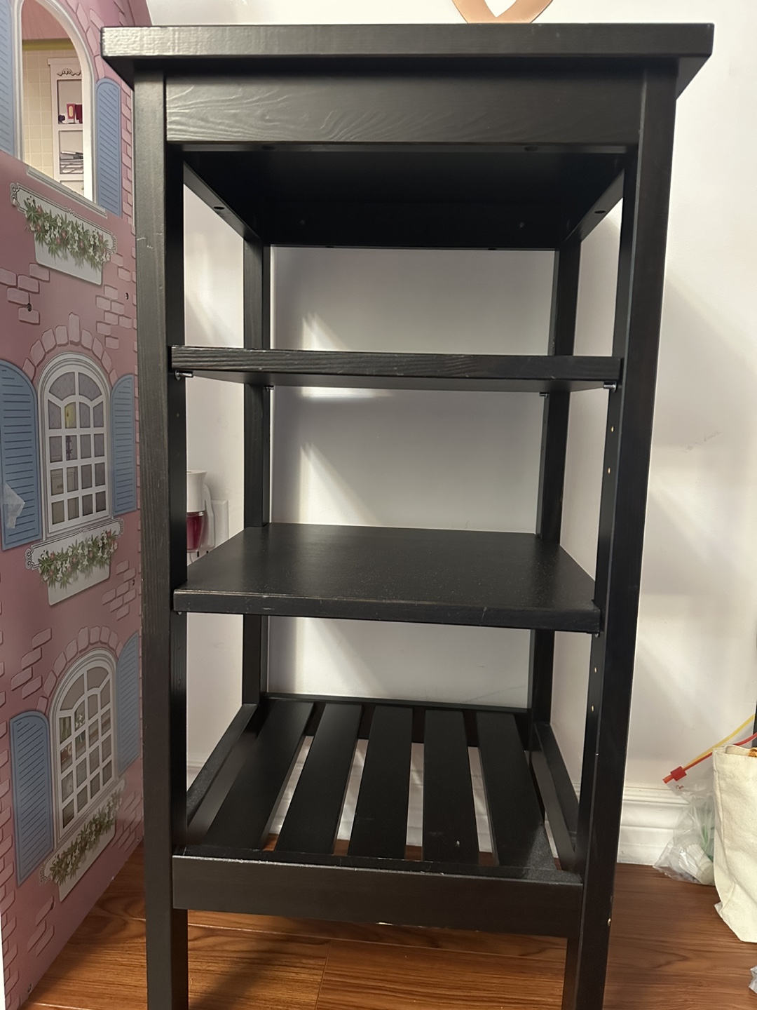 Black Wooden Shelf