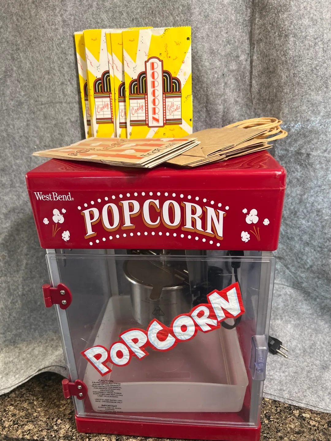 West Bend Popcorn Machine thumbnail