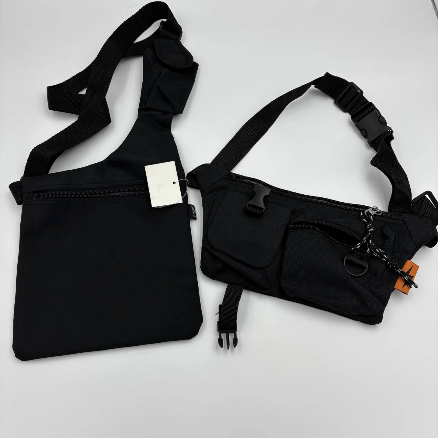 Black Crossbody Bag and Fanny Pack both Brand New With Tags thumbnail