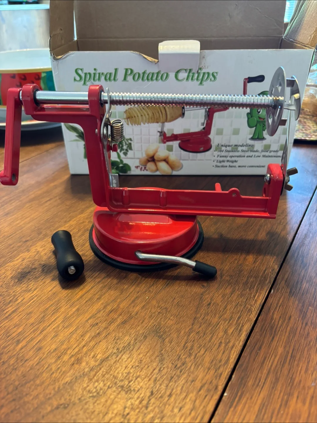 Spiral Potato Slicer - Make Chips at Home! thumbnail