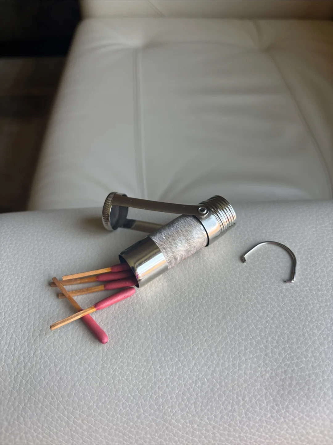 🇨🇦🍁Vintage Match Holder for camping thumbnail