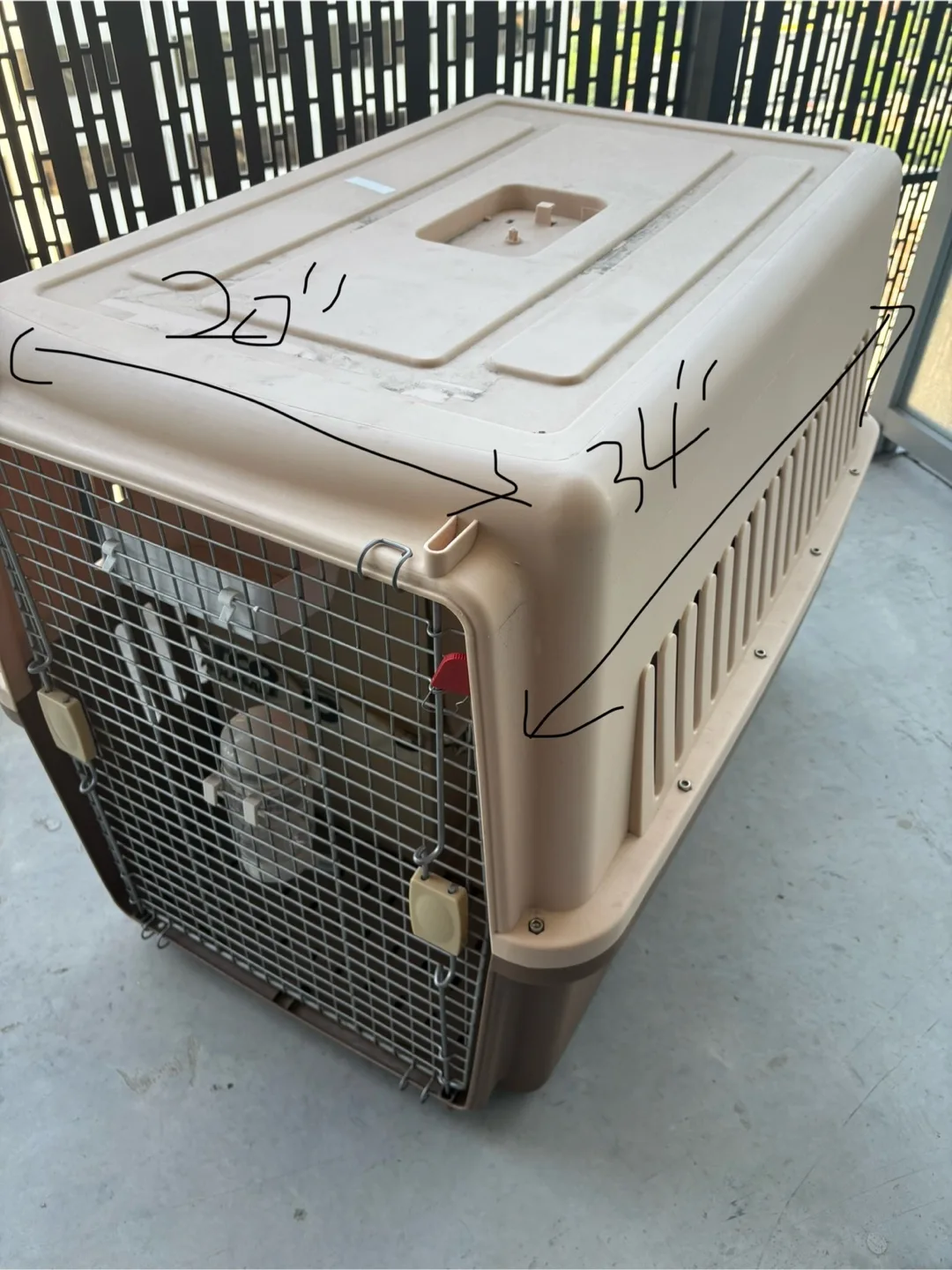 Pet Carrier - 34" x 20" thumbnail