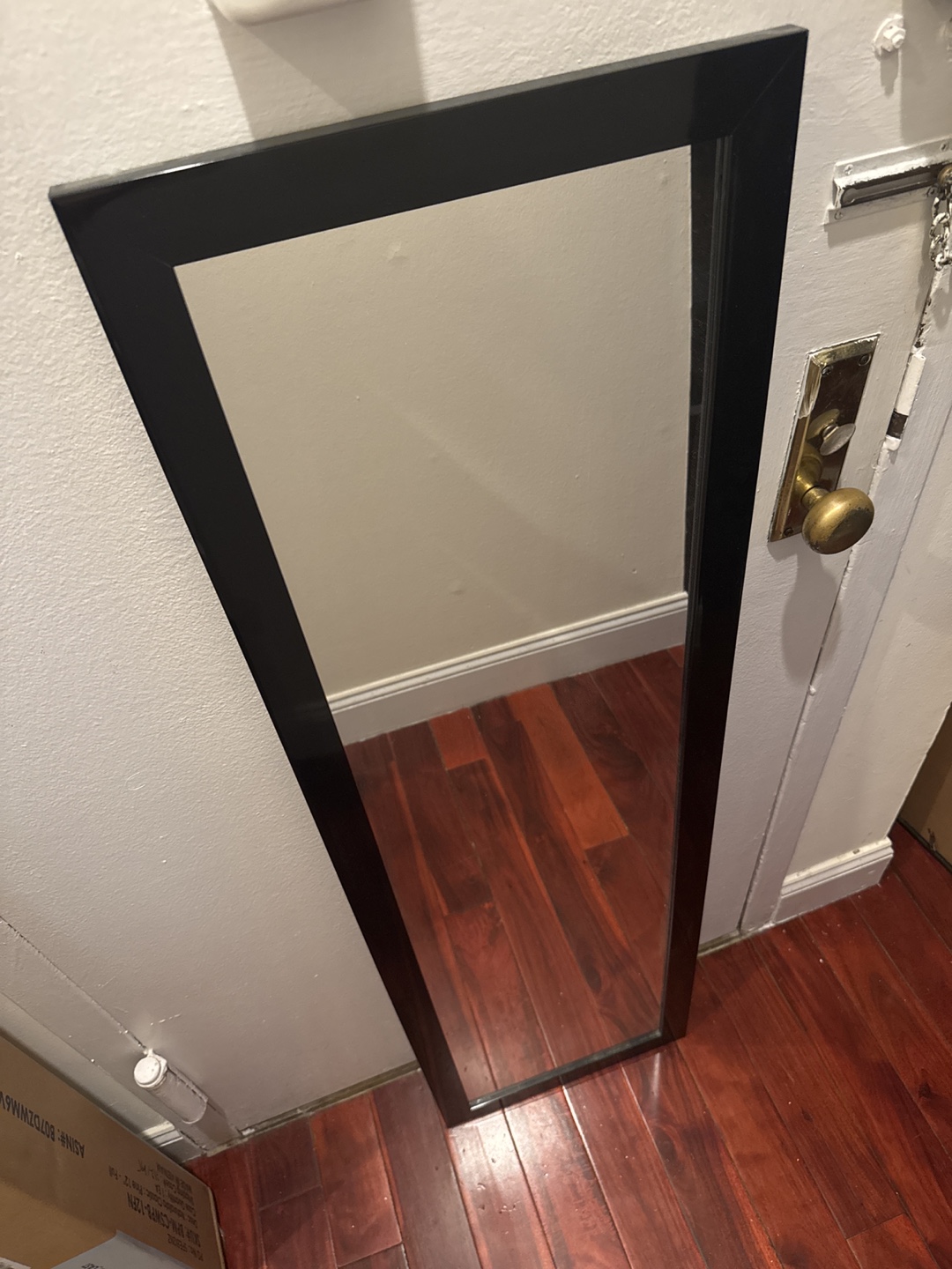 Black Framed Full Length Mirror