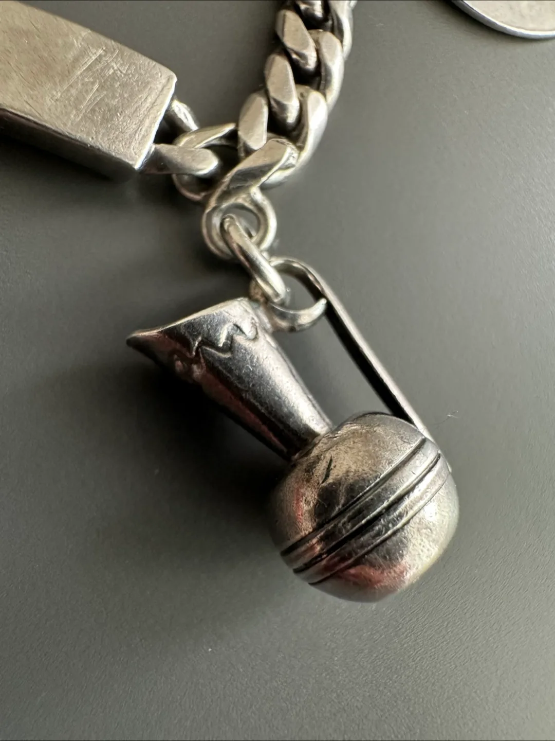 Sterling Silver Charm Bracelet image indicator(8)