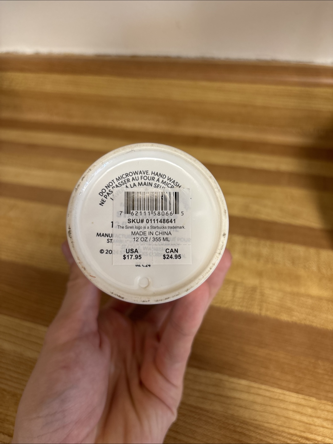 Starbucks Ceramic Travel Mug - 12 oz - photo 3
