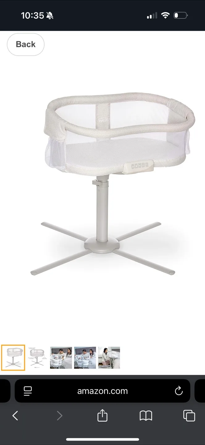 Halo BassiNest Swivel Sleeper - Excellent Condition image indicator(2)