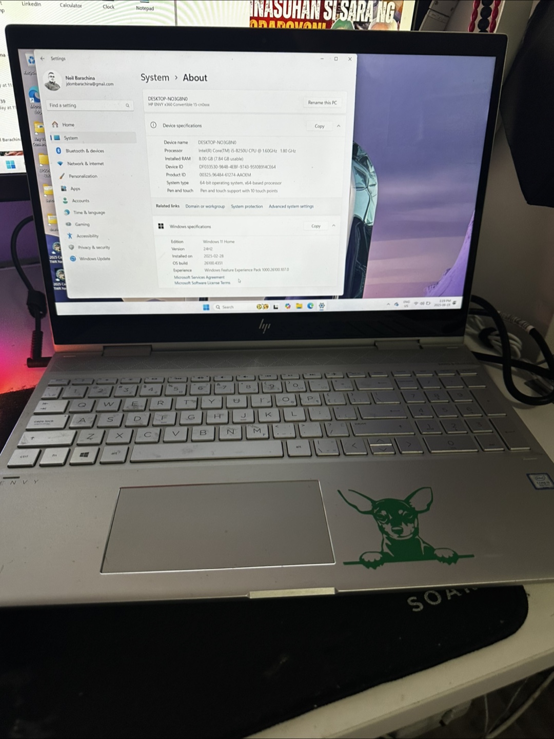 HP ENVY x360 Convertible 15-cn0xxx Laptop - photo 2