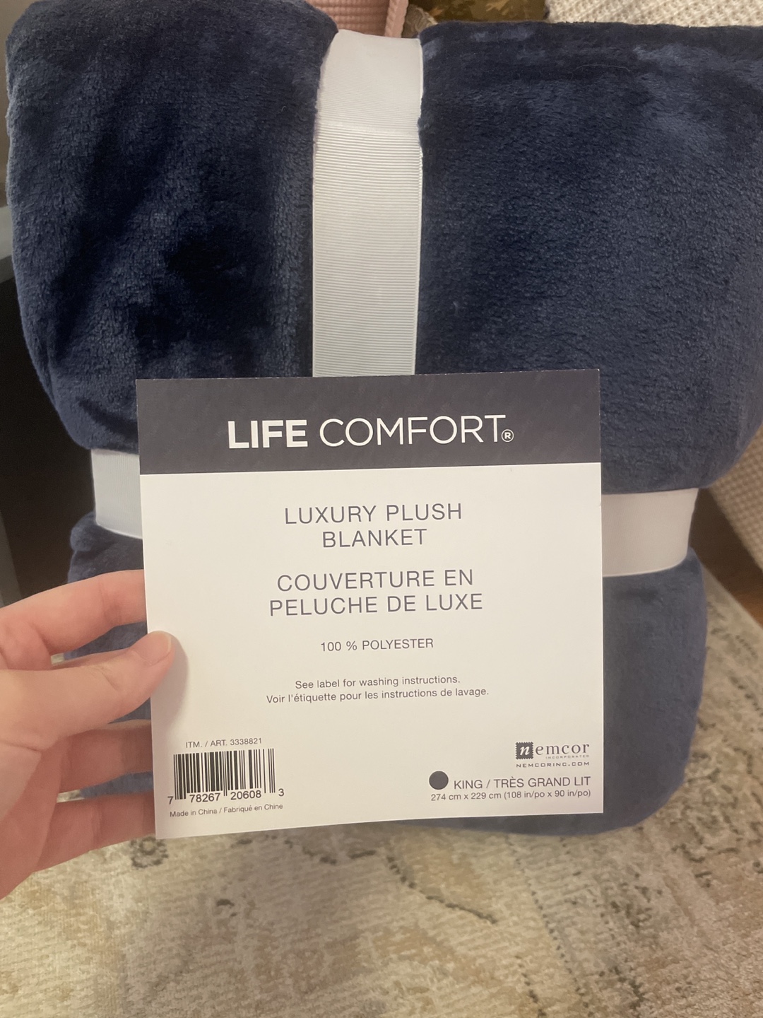 Life Comfort Luxury Plush King Blanket