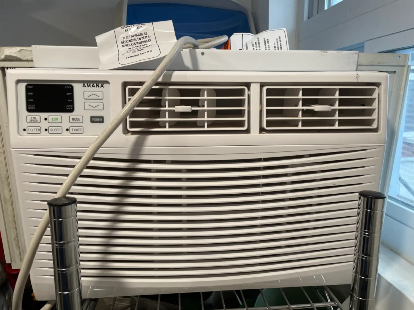 Amana Window Type Air Conditioner AMAP061BW image indicator(2)