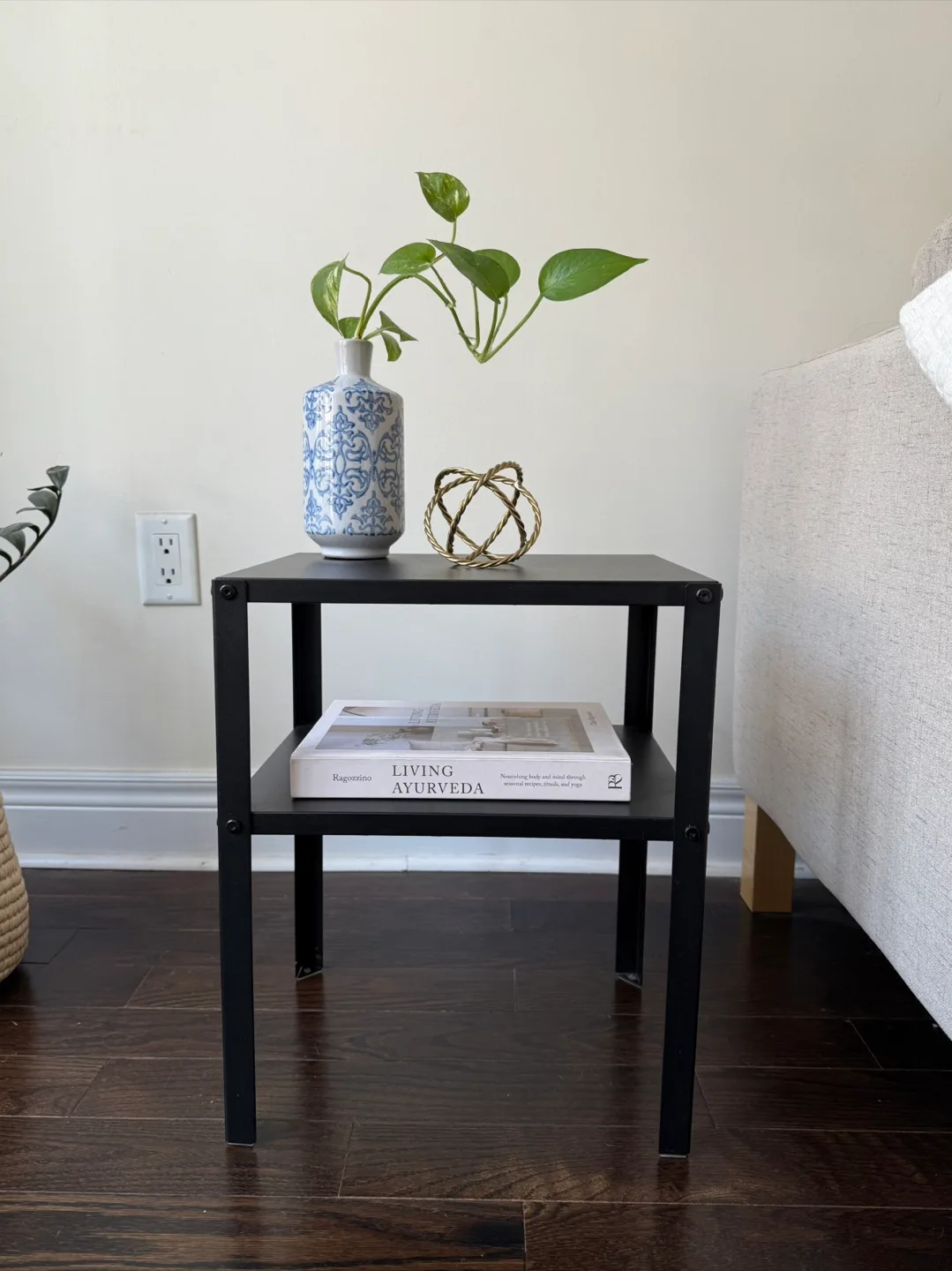 2 KNARREVIK Nightstands / Side Tables – Like New thumbnail