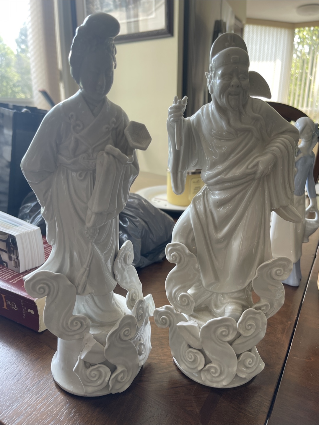 Pair of Ceramic Figurines