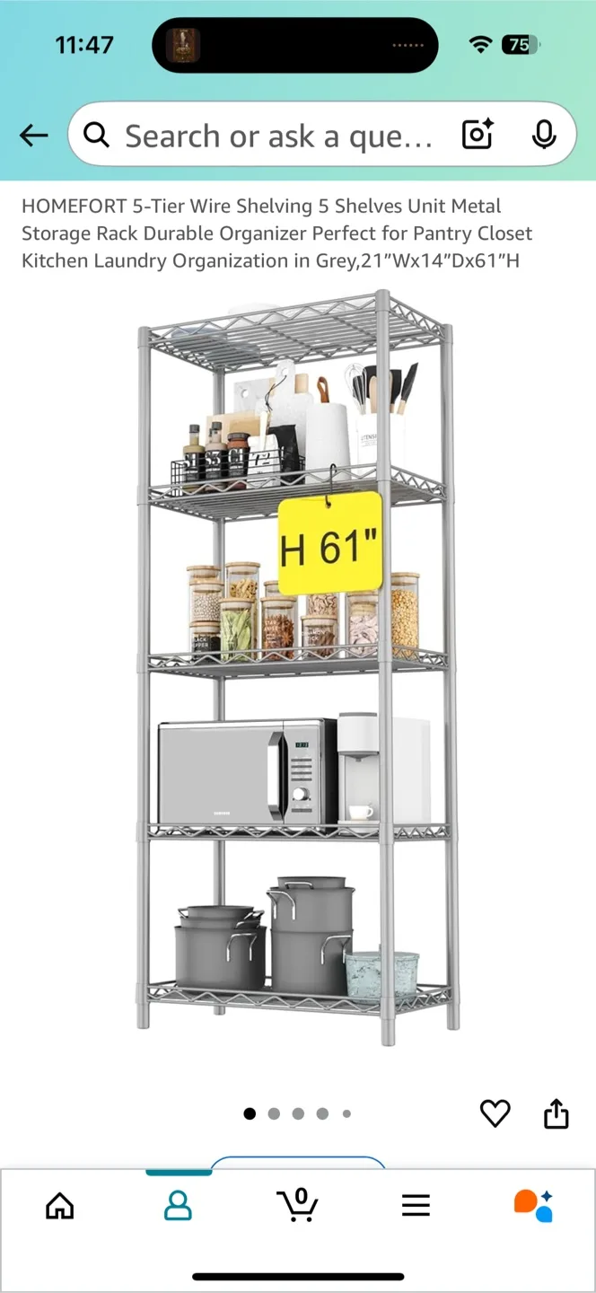 Metal shelves thumbnail