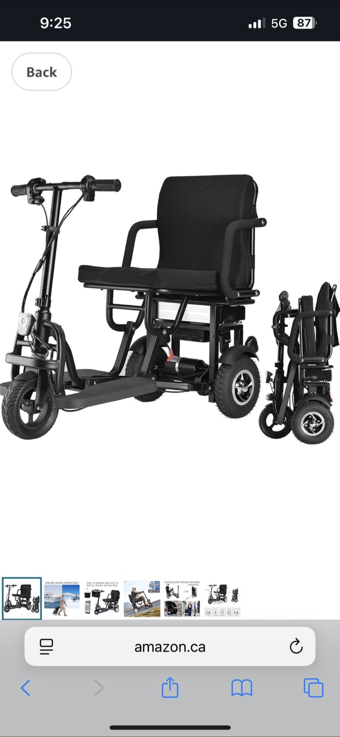 Foldable Mobility Scooter - photo 2