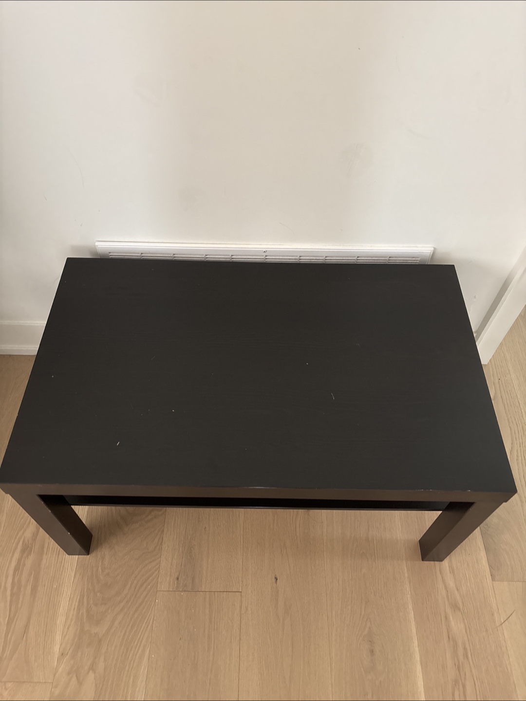 Black Coffee Table with Shelf - photo 3